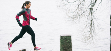 Sofia Norgren på löptur